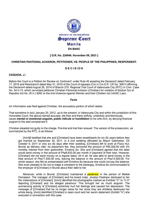 philippines christian case|G.R. No. 224946 .